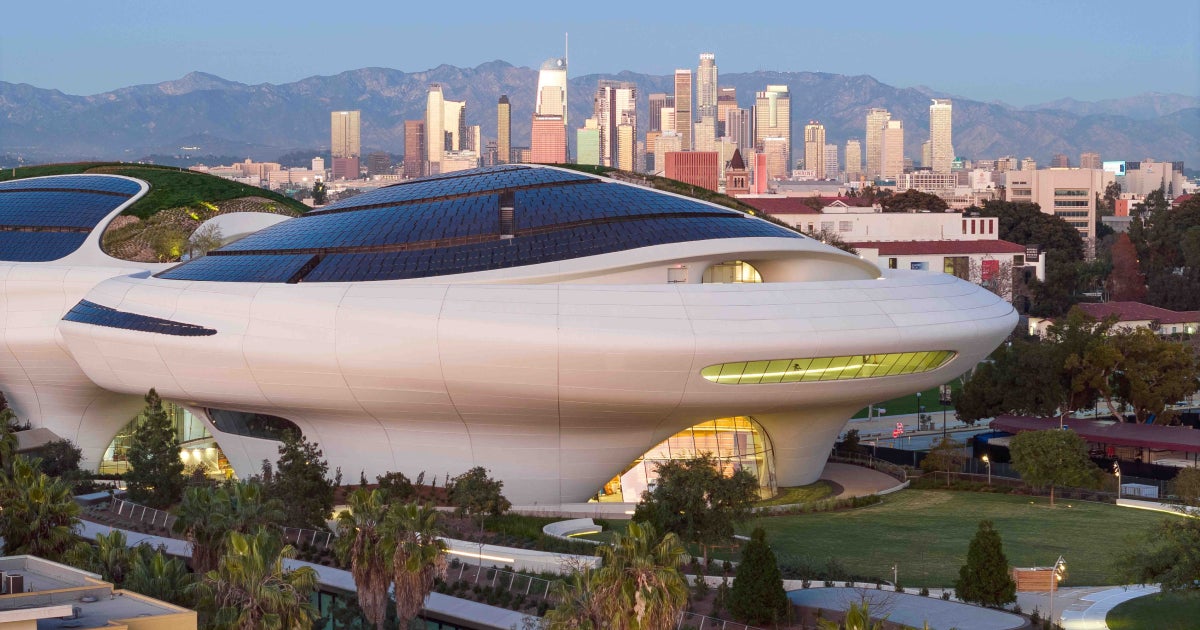 Lucas Museum of Narrative Art in Los Angeles designed by MAD Architects